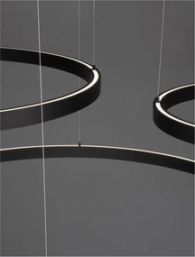 Sistem circular sina magnetica cu iluminat in partea superioara Halo 120cm