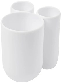 Suport pentru periuța de dinți alb din plastic Touch – Umbra