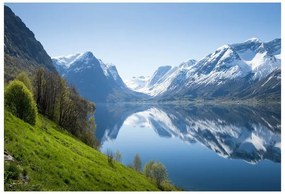 Fototapet Fjord In Norvegia