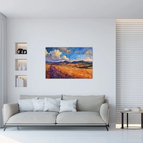 Tablou - Pictură în ulei de peisaj (90x60 cm)