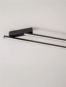 Plafoniera LED directionabila BRIANA negru