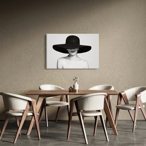 Tablou - Femeia cu pălărie (90x60 cm)
