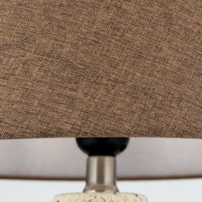 Lampă de masă Orion LA 4-1228 MASAI 1xE27/40W/230V ceramică maro/bej