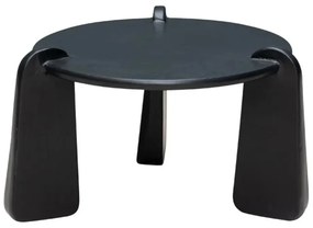 Masuta de cafea, rotunda, din aluminiu, Carnac