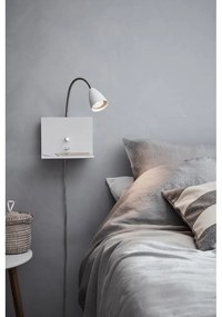 Aplică de perete albă ø 6,5 cm Logi – Markslöjd