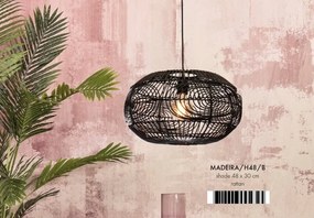 Lustra/Pendul eco din ratan Madeira rattan, bl