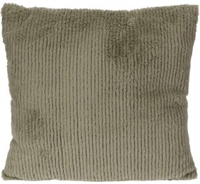 Pernă Stripy, gri-verde, 45 x 45 cm