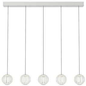 Lustra cu 5 pendule LED design modern Diamond SP5
