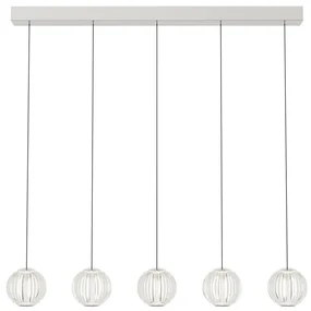 Lustra cu 5 pendule LED design modern Diamond SP5