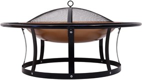 Coș pentru foc, cu capac Cattara Etna, ø 61 cm