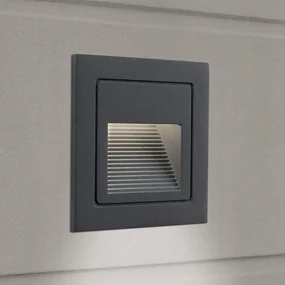 Spot LED incastrabil iluminat exterior IP65 LORO antracit