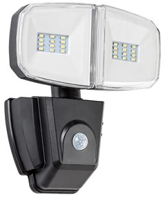 Proiector LED solar cu senzor ZLARIN LED/12W/3,7V IP44 Rabalux 77012
