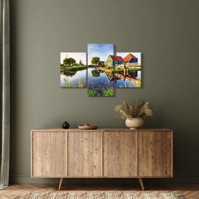 Tablou cu mori din Olanda (90x60 cm)