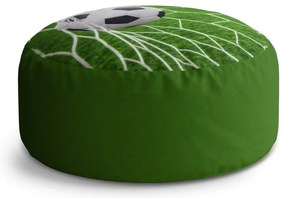 Taburet Circle minge de fotbal în poartă, verde