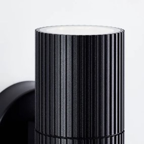 Aplică de exterior Brilliant KEOLA 2xGU10/10W/230V IP44 negru