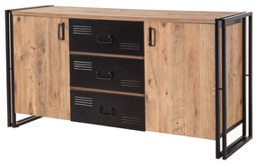 Consolă Cosmo Rio Atlantic Pine Negru