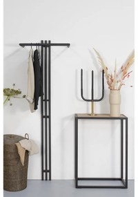 Cuier de perete negru din metal 65 cm Senza – Spinder Design