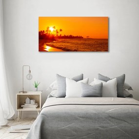Pictură pe pânză Sunset beach