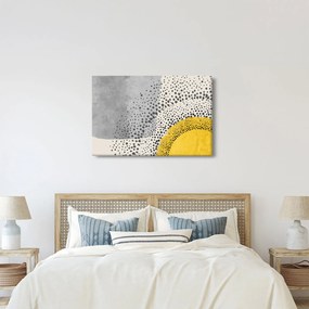 Tablou - pictură abstractă de plajă N⁰3 (90x60 cm)
