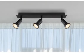 Spot DREW 3xGU10/35W/230V negru Globo 57998-3