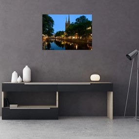 Tabou orașului istoric nocturn (70x50 cm)