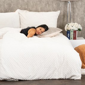 Lenjerie de pat din microflanel 4Home Caress, 140x 200 cm, 70 x 90 cm