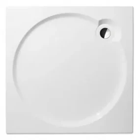 Cadita dus plata patrata Roth Aloha-Flat 90x90