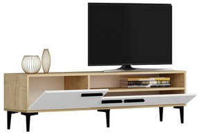 Masă TV/Dulap Sepada 1 (stejar + alb) . 1095228
