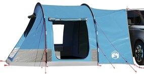 vidaXL Cort auto pentru 2 persoane, albastru, impermeabil