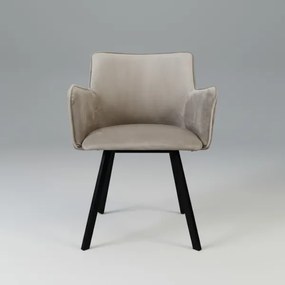 Scaun de sufragerie AMELIA taupe