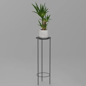 Suport de flori 100x32 cm negru