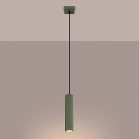 Brilagi - Pendul LED CRESTO cu cablu 1xGU10/10W/230V, verde