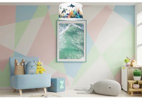 Plafonieră pentru copii OCEAN 1xE27/60W/230V