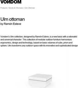 Taburete de exterior / interior design modern premium ULM