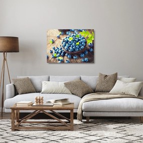 Tablou pe sticlă - Afine (70x50 cm)