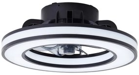 Ventilator LED RGBW dimabil de tavan Brilliant MONDELLO LED/26W/230V + telecomandă
