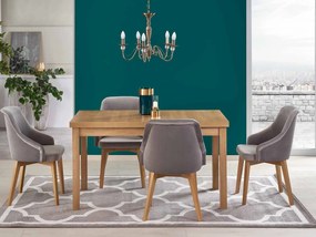 Masă de sufragerie extensibilă 140-220 cm Tango (stejar craft) (pentru 6 8 persoane). 1049295