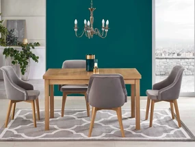 Masă de sufragerie extensibilă 140-220 cm Tango (stejar craft) (pentru 6 8 persoane). 1049295