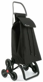 Rolser Sac de cumpărături cu roți pentru scăriSaquet LN 6, negru
