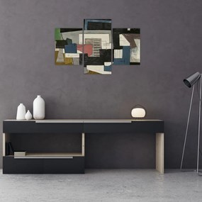 Tablou - Abstracție cubism (90x60 cm)