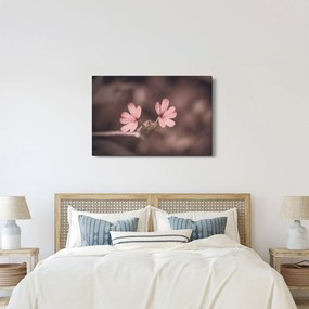 Tablou cu floare roz (90x60 cm)