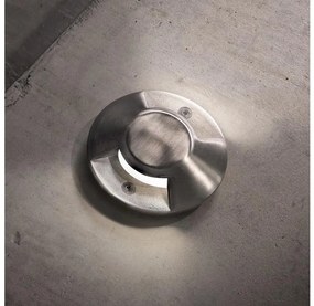 Corp de iluminat LED pentru căi de acces Ideal Lux ROCKET LED/3W/230V CRI 90 IP65 crom mat