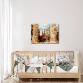 Tablou - Erechtheion, Atena, Grecia (70x50 cm)