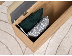 Bancă bej/în culoare naturală Kumo – Bobochic Paris