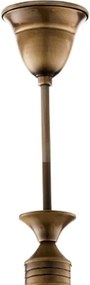 Brilagi - Lustra cu tijă TAURUS 3xE27/15W/230V Ø 70 cm bronz