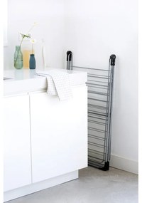 Uscător de rufe Brabantia 90300182, În formă de T, 20 m, Rezistent la coroziune, Aripi reglabile, Suport de uscare, Alb