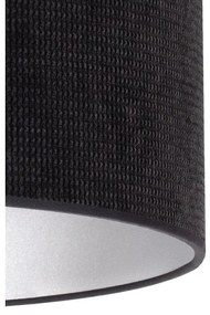 Lustră pe cablu Duolla LYON 1xE27/15W/230V d. 40 cm negru