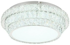 Lustra aplicata, Cristale K5, LED CCT, Telecomanda KLARA 50cm 68157-48 GL