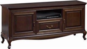 Comodă TV lemn masiv Vanessa, 152 × 45 × 68 cm