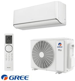 Aparat de aer conditionat inverter Gree Airy GWH12AVCXD-K6DNA1A, 12000 BTU, 24 m², A+++, Wi-Fi, R-32, Alb